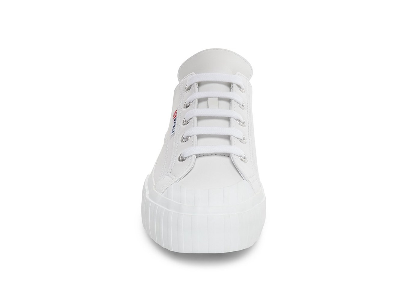 Zapatillas Superga Mujer Blancas - 2630 Cownappau Cuero - 437259ZQA